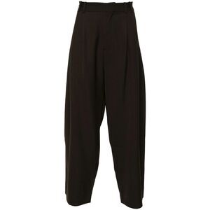 Studio Nicholson Brown Trousers - Wide-Leg Trousers Men